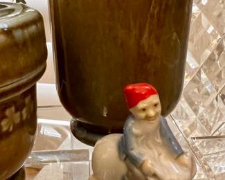 Vtg. Wade Irish Porcelain - Mini Leprechaun 