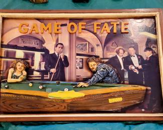 Game Of Fate 3-D wall art 