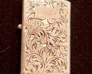 30%off -  Vtg. Sterling lighter w/original box 