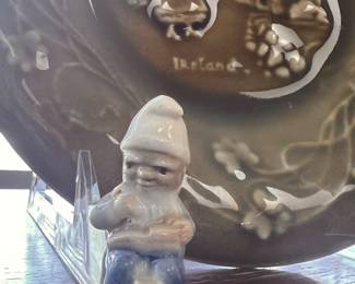 Vtg. Wade Irish Porcelain - Mini Leprechaun 