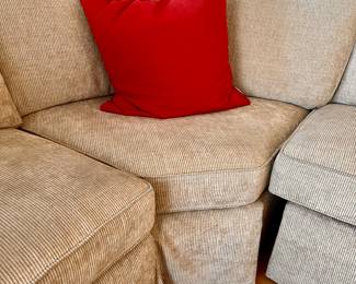 close up - Walter E Smithe sectional couch 