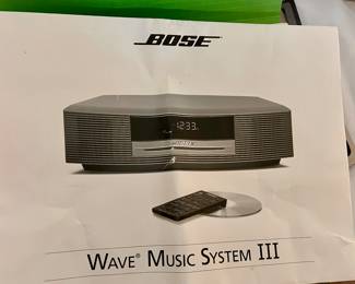 Bose Wave Music System III w/Multi-CD changer