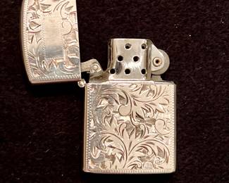30%off -  Vtg. Sterling lighter w/original box 