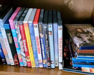 DVD's and Blu-Ray DVD's