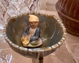 Vtg. Wade Irish Porcelain - Mini Leprechaun 