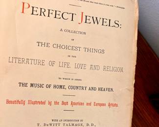 Vtg. Perfect Jewels book