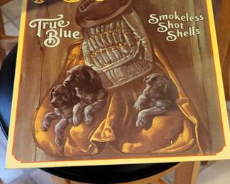 Peters True Blue metal sign 