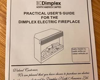 Dimplex Electric fireplace 
