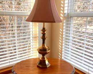 Top view - Brass lamp