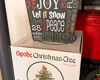 Christmas tree Spode 