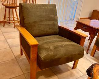 Pair of 1970's lounge side chairs w/matching couch and loveseat 