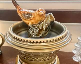 Vtg. Wade Irish Porcelain -  1 of 2 cups and 1 of 2 Bird wine pour 