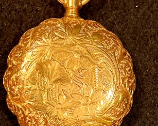 30%off -  Vtg. Elgin pocket watch - back