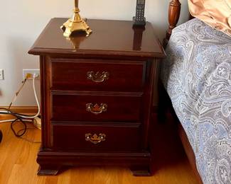 Cresent Cherry night stand 