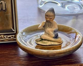 1 of 3 Vtg. Wade Irish Porcelain - Mini Leprechaun dish