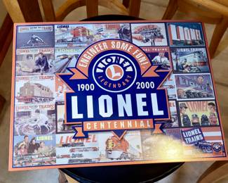 Lionel metal sign 