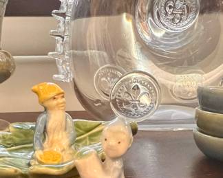 Vtg. Wade Irish Porcelain - Mini Leprechaun 