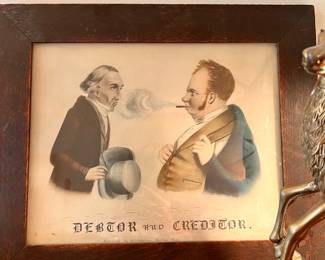 Vtg. "Debtor and Creditor" - Published by M. T. Sheahan Boston, Mass  