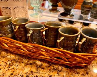 Vtg. Wade Irish Porcelain - Irish Coffee cups