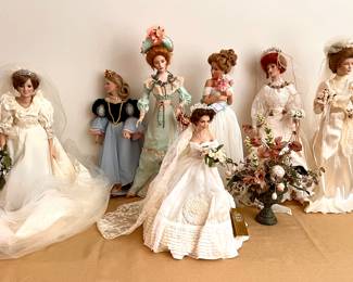 Wonderful collection of dolls 