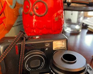 Nikon camera and lens 