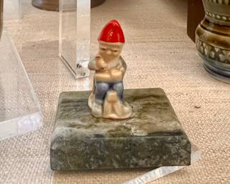 Vtg. Wade Irish Porcelain - Mini Leprechaun 