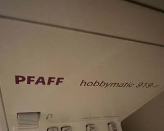 The sewing machine's Make and Model.