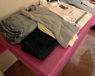 This could be the official menswear clothing table.  Or not.