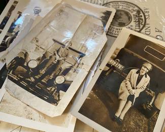 Old Black and White Car Photos