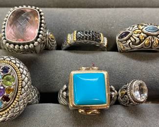 14K/18K and Sterling Designer Rings 