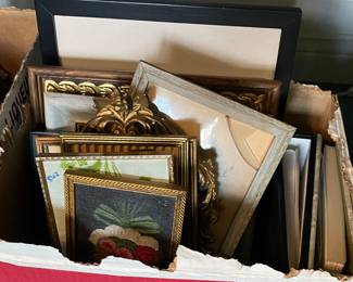 Assorted Picture Frames