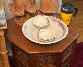 Oriental Side Table/Stand