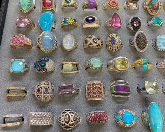 Sterling Silver Designer Rings