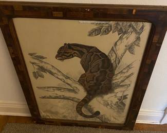 Rama Samaraweera Leopard Art from Myrtle Desk