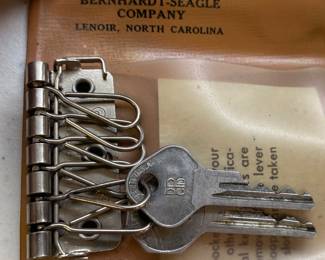 Bernhardt-Seagle Lenoir, N.C. Ad Keyholder
