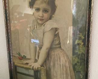 Victorian Girl Themed Print