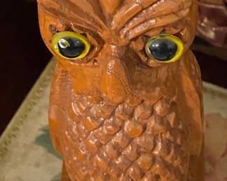 Vintage Owl Figurine