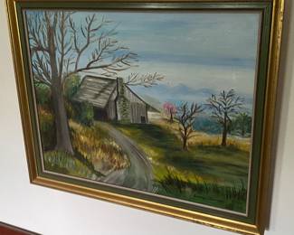 Zondal Sechrest Oil Painting