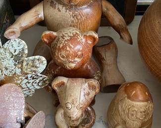 Local Wooden Bears