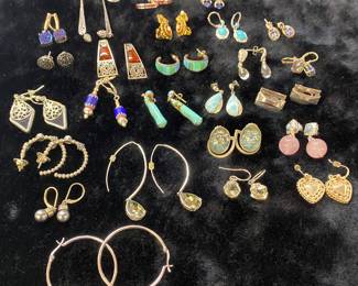 Sterling Earrings and More