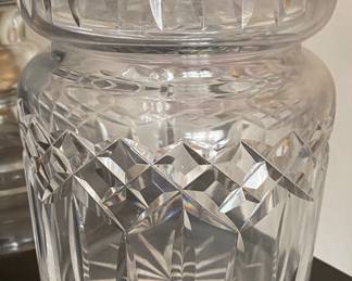 Waterford Crystal Cookie Jar