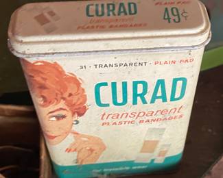 Metal Curad Tin