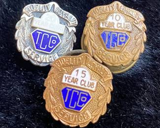 Old Thomasville Chair Company Service Pins