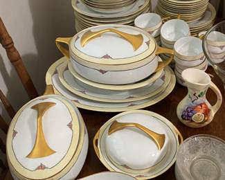 Hand Painted Czechoslovakian China