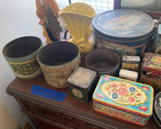 Old Advertising Tins