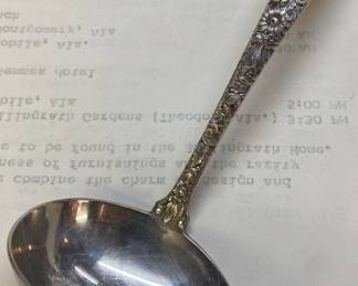 Nice Sterling Ladle