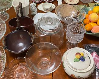 Assorted Glass and China