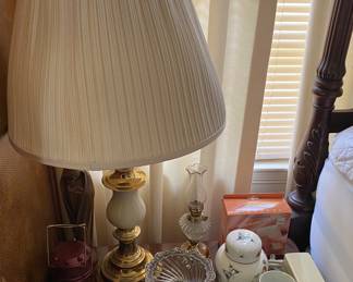 Assorted Lamps and Home Decor
