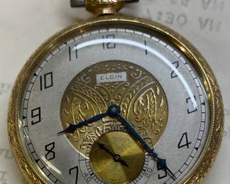 17 Jewel Elgin Pocket Watch (Running) 