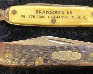 Case XX and Branson's 66 Advertising Knife